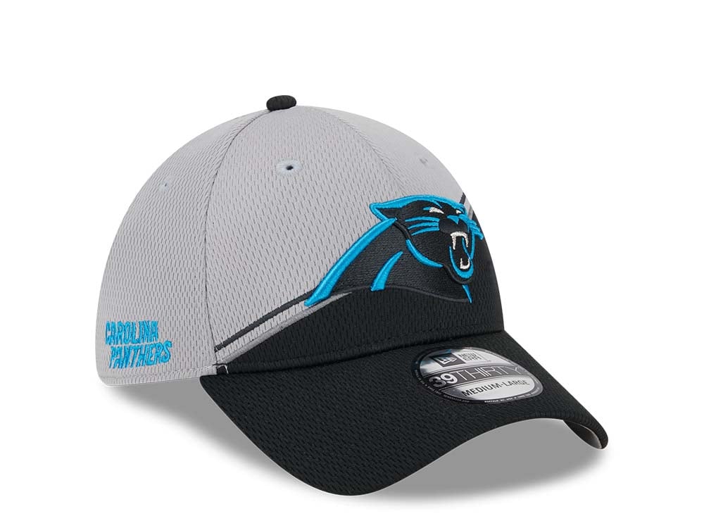 New Era Carolina Panthers NFL Sideline 2023 39Thirty Stretch Hat