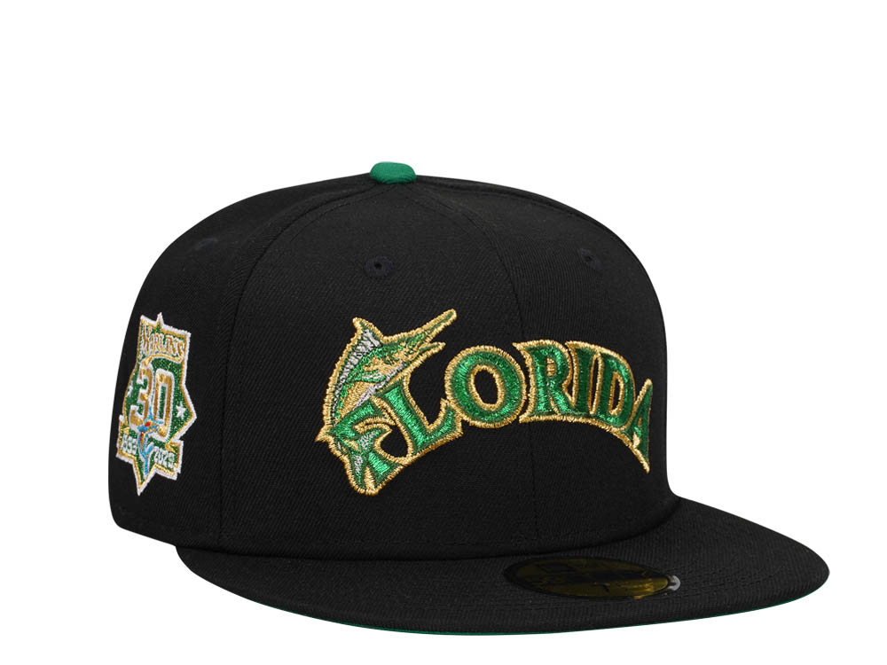 New Era Florida Marlins 30th Anniversary Metallic Wonder Edition 59Fifty Fitted Hat