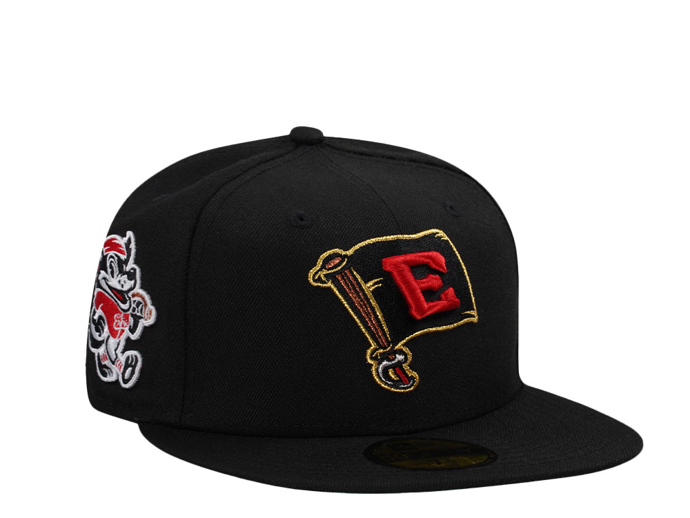 New Era Erie Seawolves Black Prime Throwback Edition 59Fifty Fitted Cap