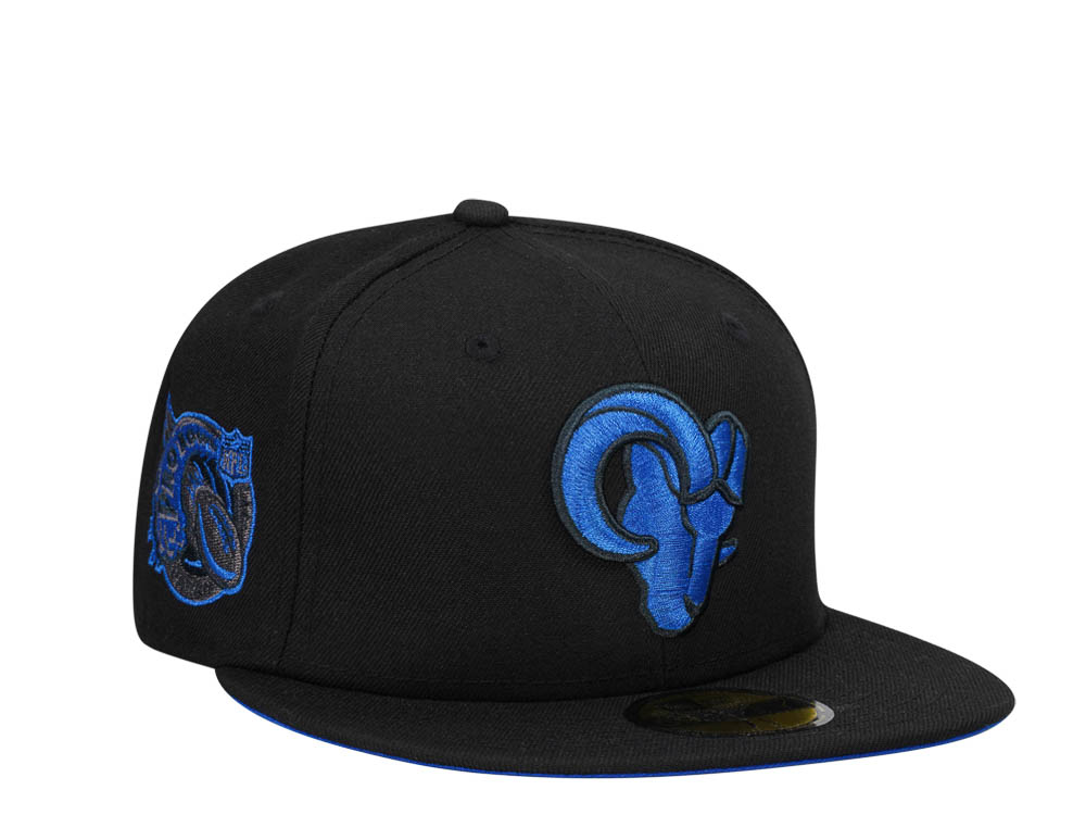 New Era Los Angeles Rams Pro Bowl Hawaii 1997 Black Blue Edition 59Fifty Fitted Hat