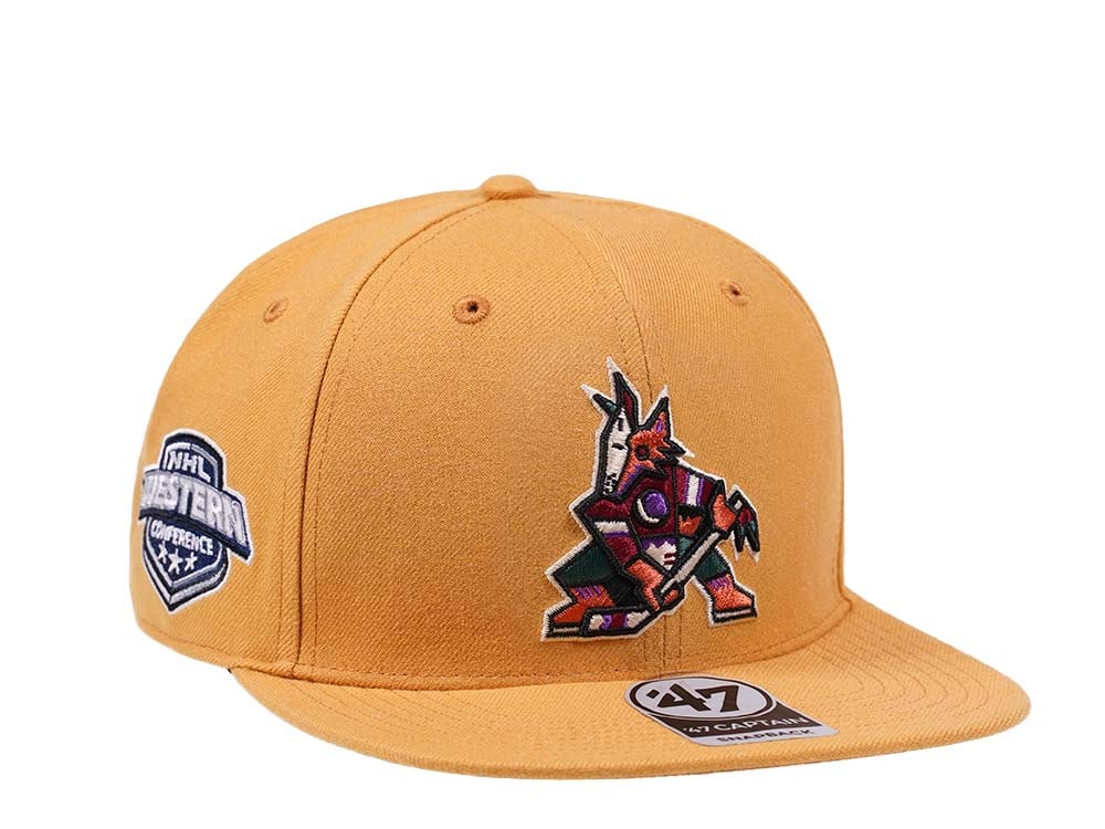 47brand Arizona Coyotes Grinder Edition Captain Snapback Cap