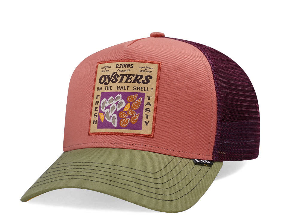 Djinns Oysters On The Half Shell Trucker Snapback Hat