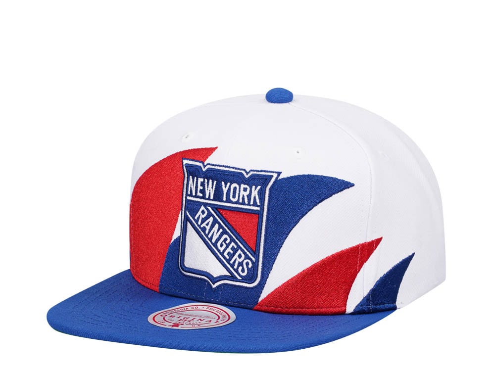 Mitchell & Ness New York Rangers Vintage Sharktooth Snapback Cap