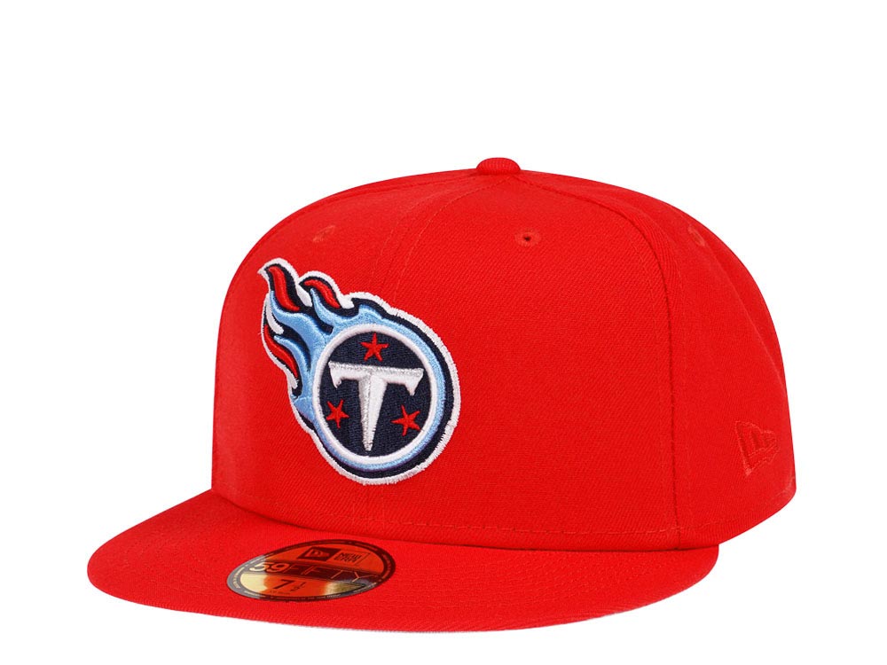 New Era Tennessee Titans Red Edition 59Fifty Fitted Hat