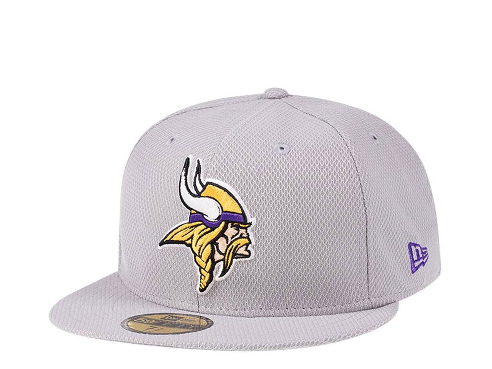 New Era Minnesota Vikings Diamond Tech 59Fifty Fitted Hat