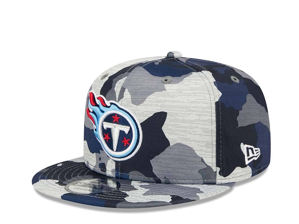 New Era Tennessee Titans NFL Training Camp 22 Camo 9Fifty Snapback Hat