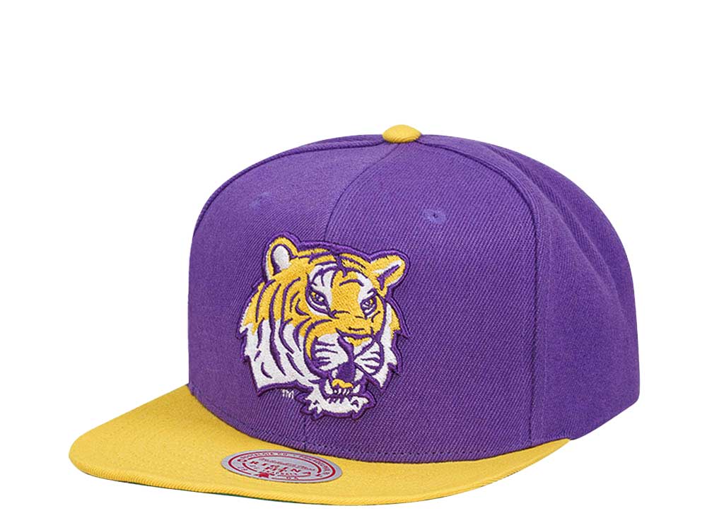 Mitchell & Ness Louisiana State University Team Two Tone 2.0 Snapback Cap