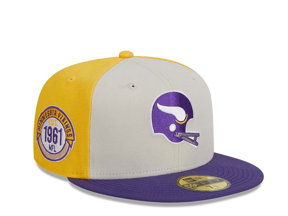 New Era Minnesota Vikings NFL Sideline 2023 59Fifty Fitted Hat