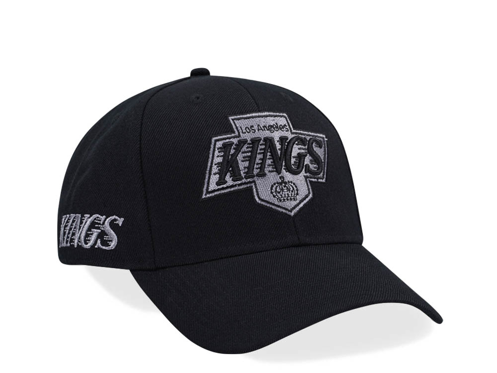 47Brand Los Angeles Kings Vintage Black Sure Shot MVP Snapback Hat