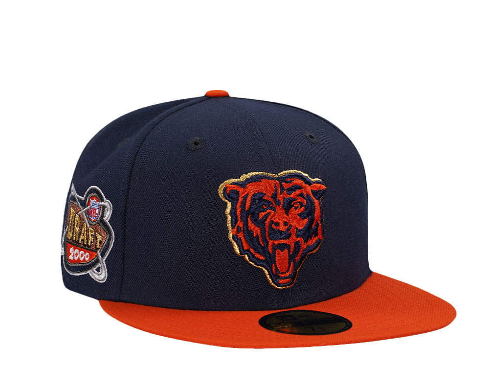 New Era Chicago Bears Draft 2000 Legends Two Tone Edition 59Fifty Fitted Cap