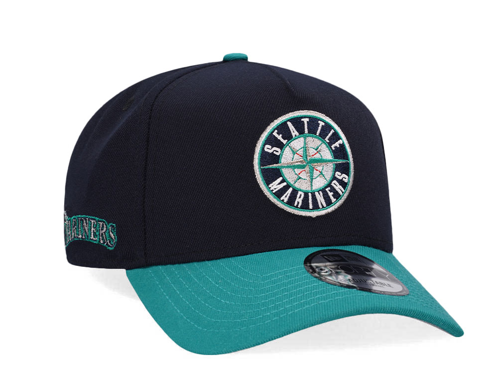 New Era Seattle Mariners Navy Classic Edition 9Forty Snapback Hat