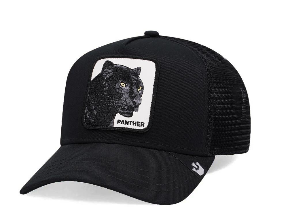 Goorin Bros The Panther Black Trucker Snapback Cap