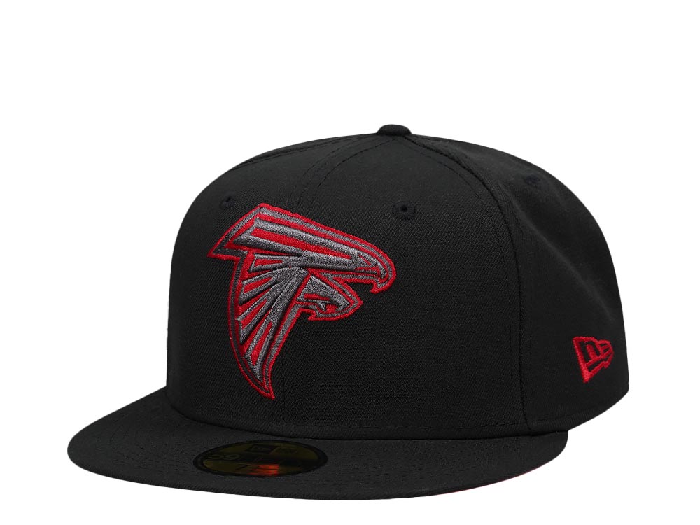 New Era Atlanta Falcons Black in Black Classic Edition 59Fifty Fitted Hat