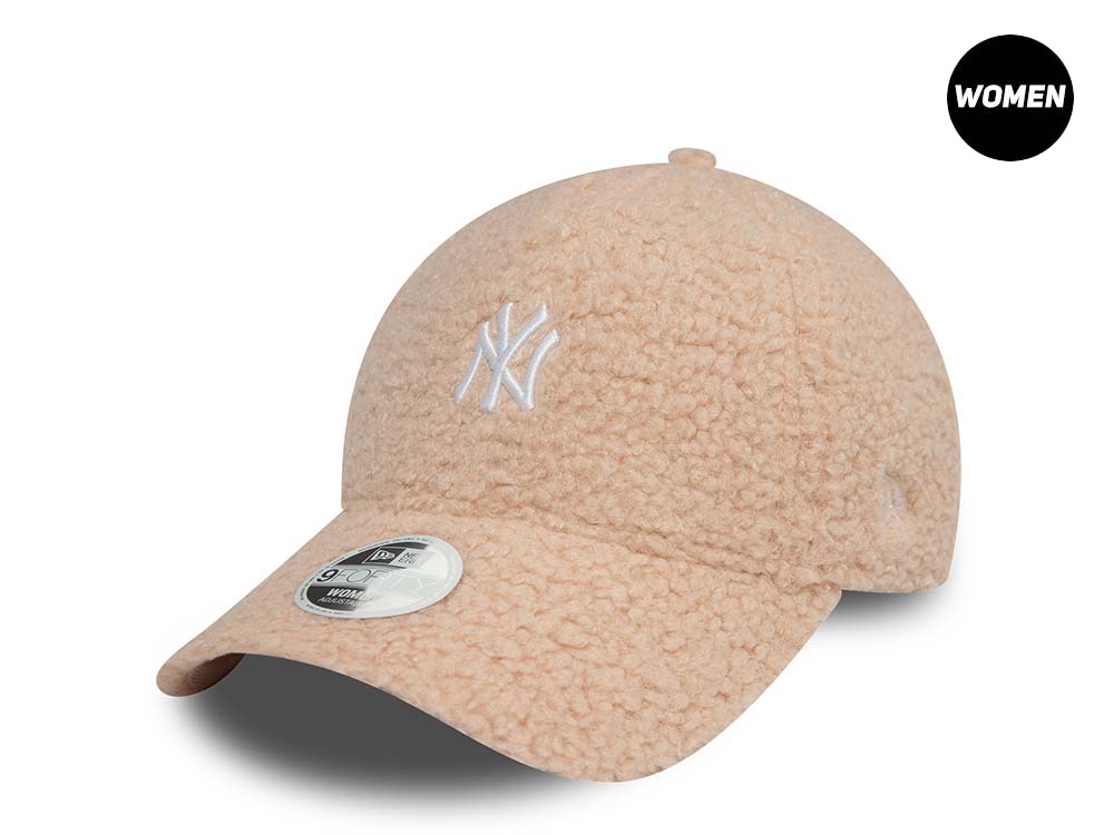 New Era New York Yankees Borg Pink Womens 9Forty Snapback Hat