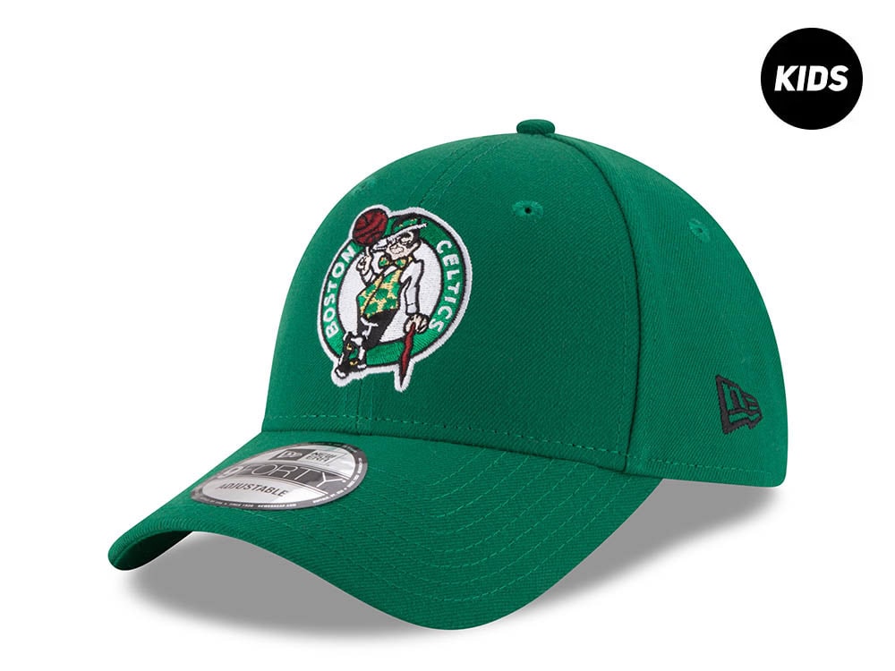 New Era Boston Celtics The League Green Kids 9Forty Strapback Cap