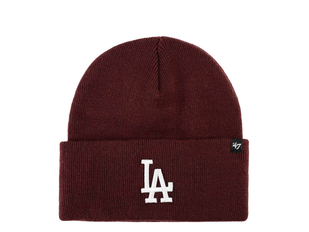 47 Brand Los Angeles Dodgers Maroon Edition Cuff Mutse