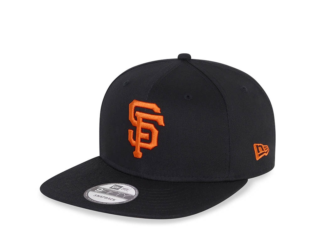 New Era San Francisco Giants Black 9Fifty Snapback Hat