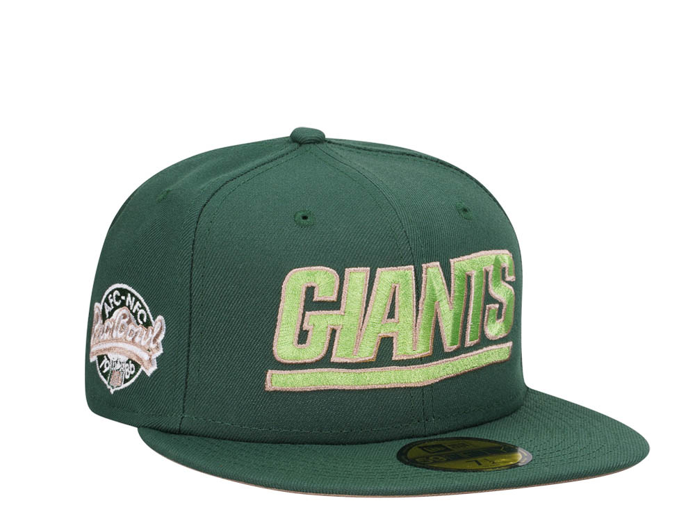 New Era New York Giants Pro Bowl 1986 Green Script Edition 59Fifty Fitted Hat