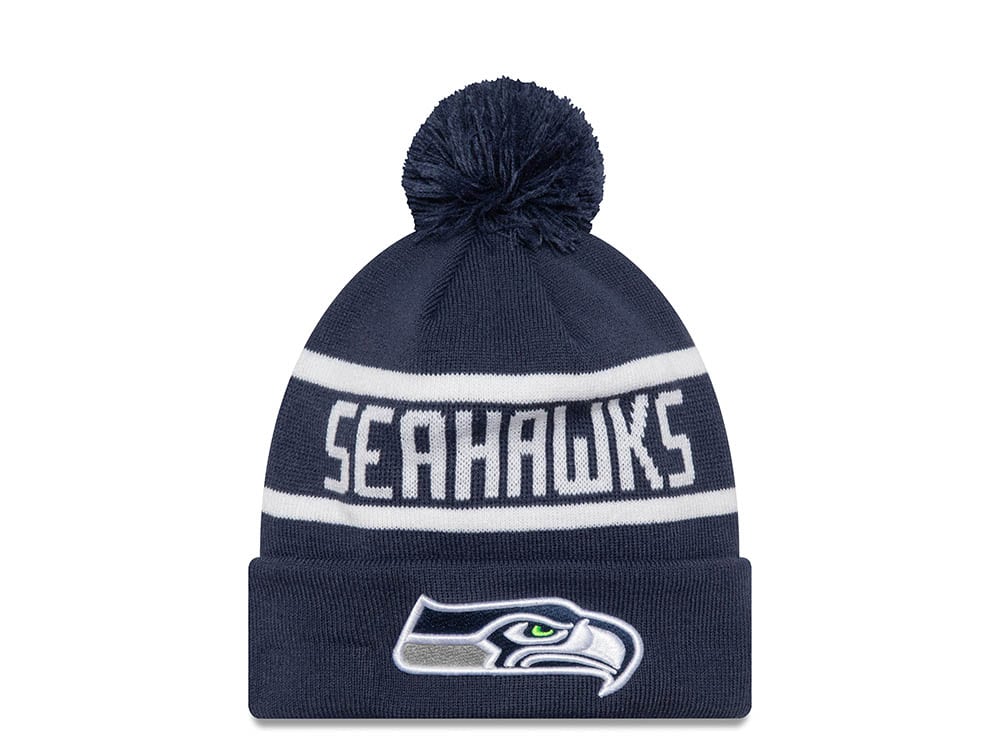 New Era Seattle Seahawks On The Cuff Navy Mutse