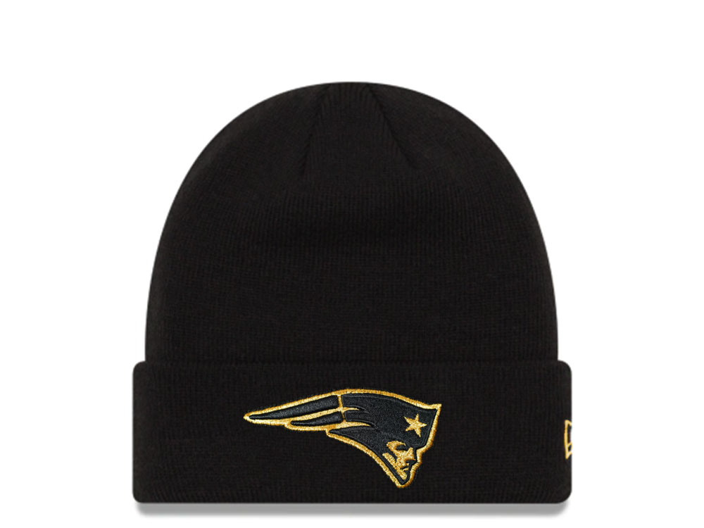 New Era New England Patriots All about Black and Gold Mutse