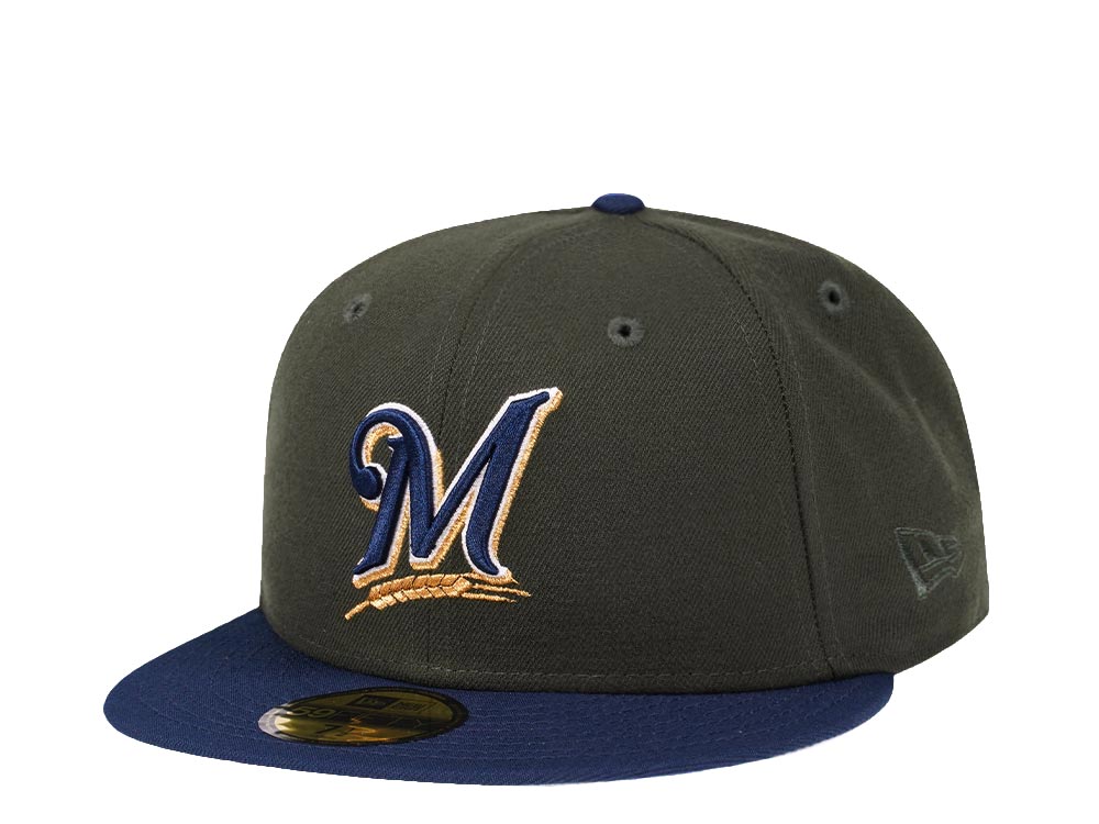 New Era Milwaukee Brewers Color Prime Two Tone Edition 59Fifty Fitted Hat