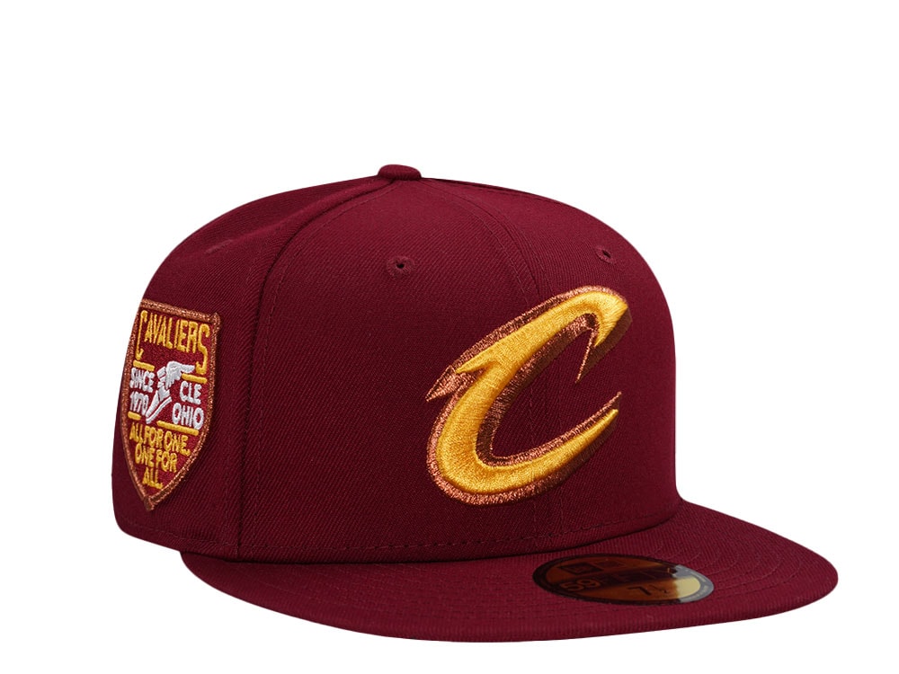 New Era Cleveland Cavaliers All for One Throwback Edition 59Fifty Fitted Cap