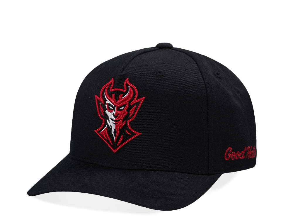 Good Hats Devil Black Snapback Hat