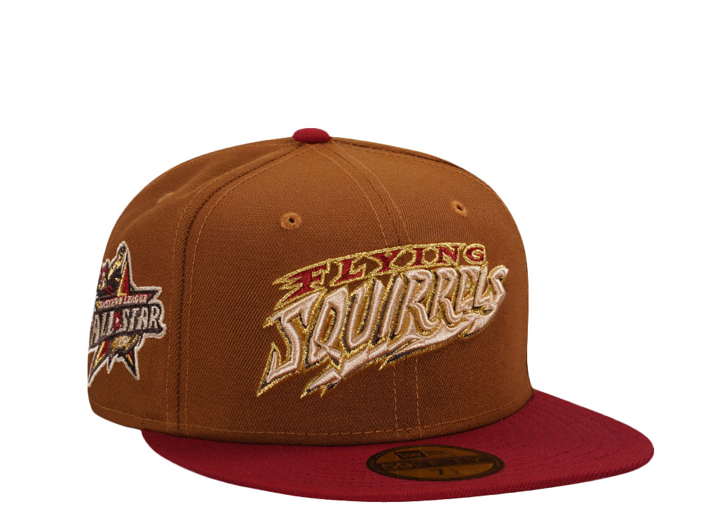 New Era Richmond Flying Squirrels All Star Game 2015 Bourbon Two Tone Edition 59Fifty Fitted Cap