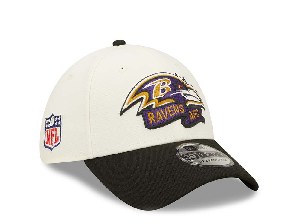 New Era Baltimore Ravens NFL Sideline 2022 39Thirty Stretch Cap