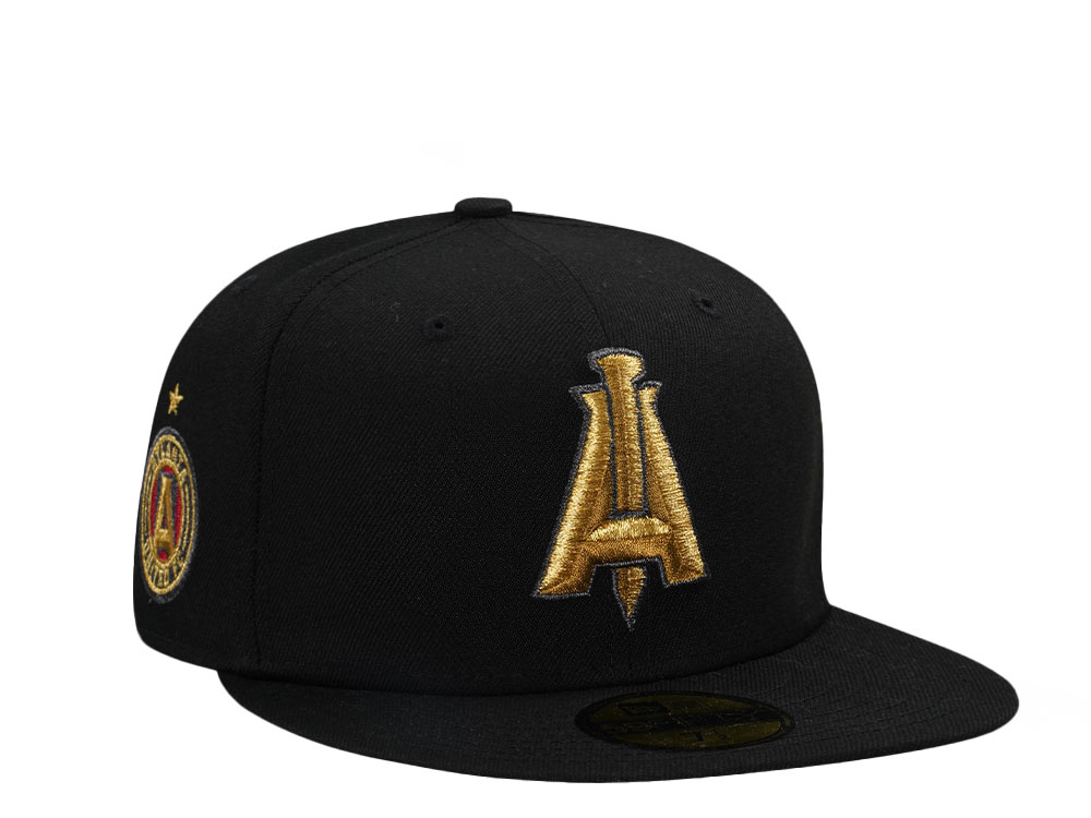 New Era Atlanta United FC Black Gold Edition 59Fifty Fitted Hat