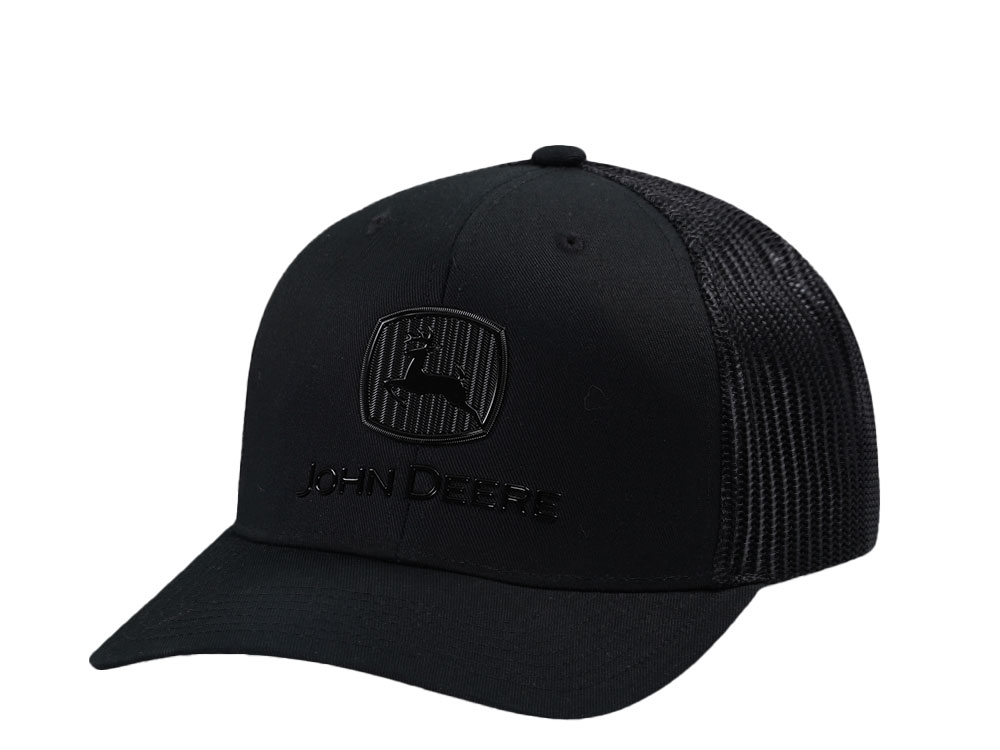 John Deere Liquid Chrome Trucker Snapback Cap