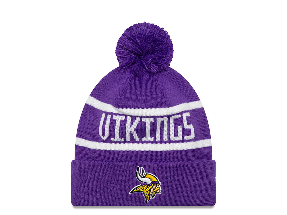 New Era Minnesota Vikings On The Cuff Jake Purple Mutse