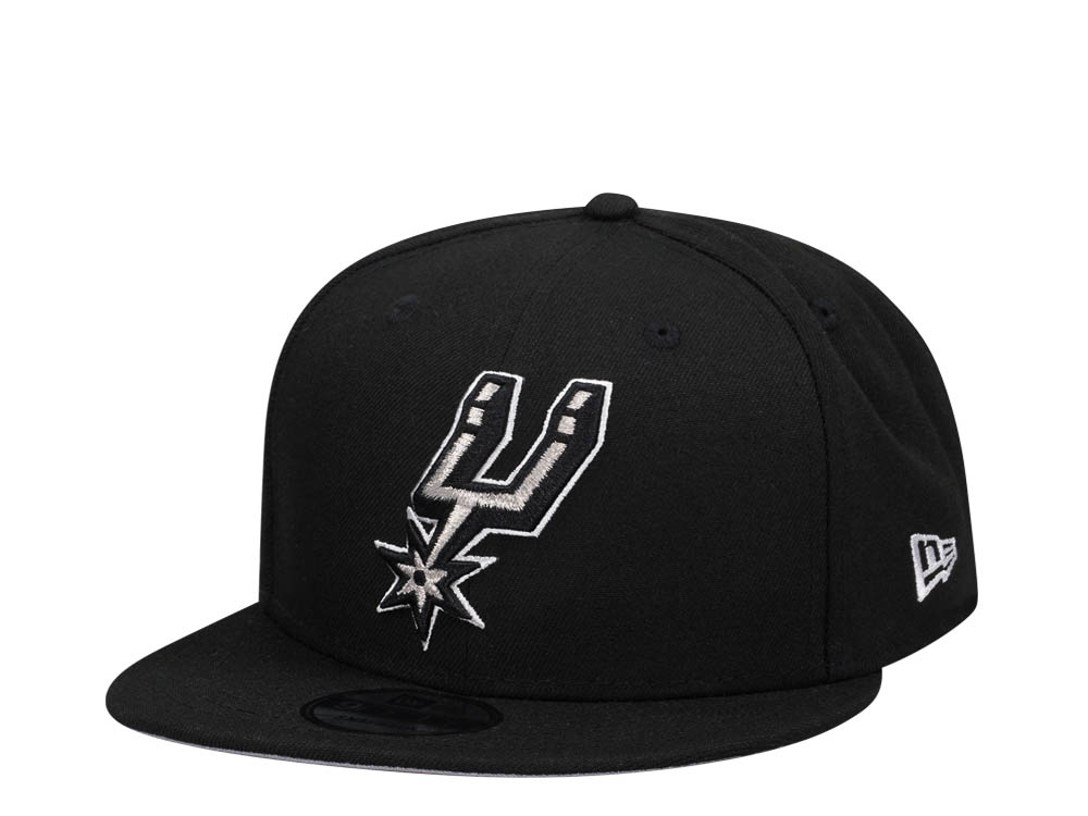 New Era San Antonio Spurs Black Classic Edition 9Fifty Snapback Hat