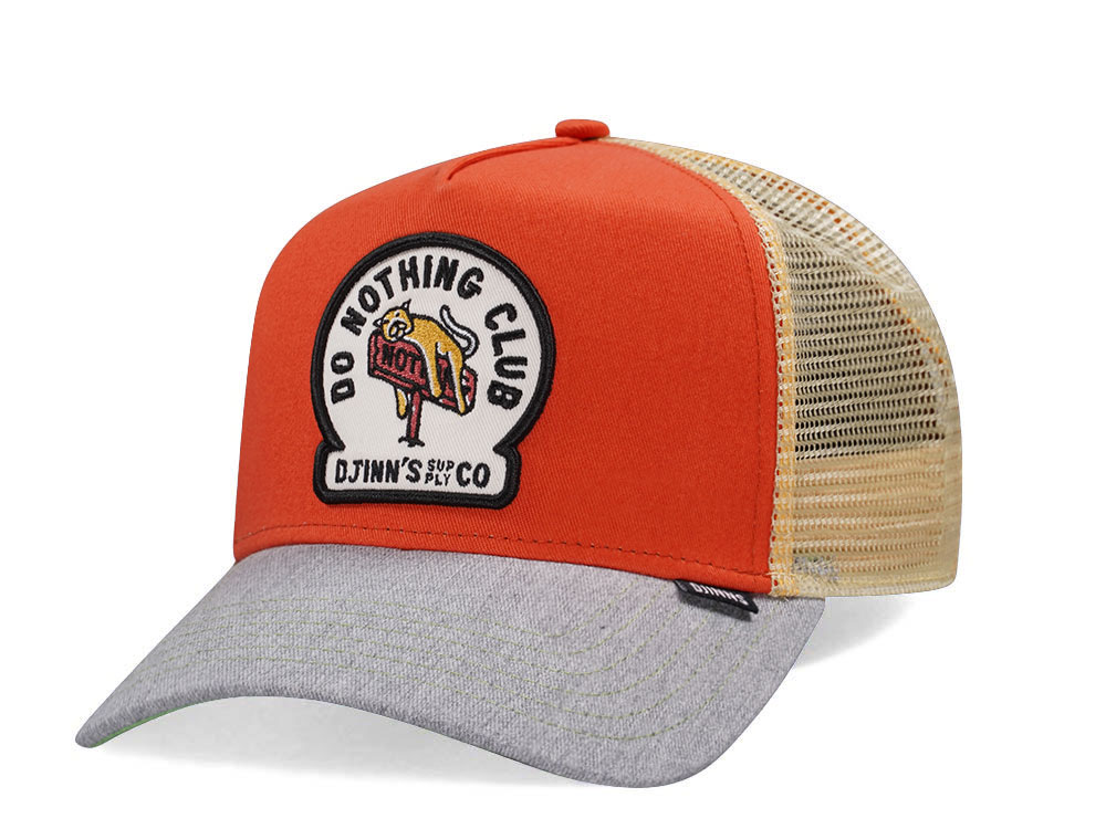 Djinns Do Nothing Club Multicolor Trucker Snapback Hat