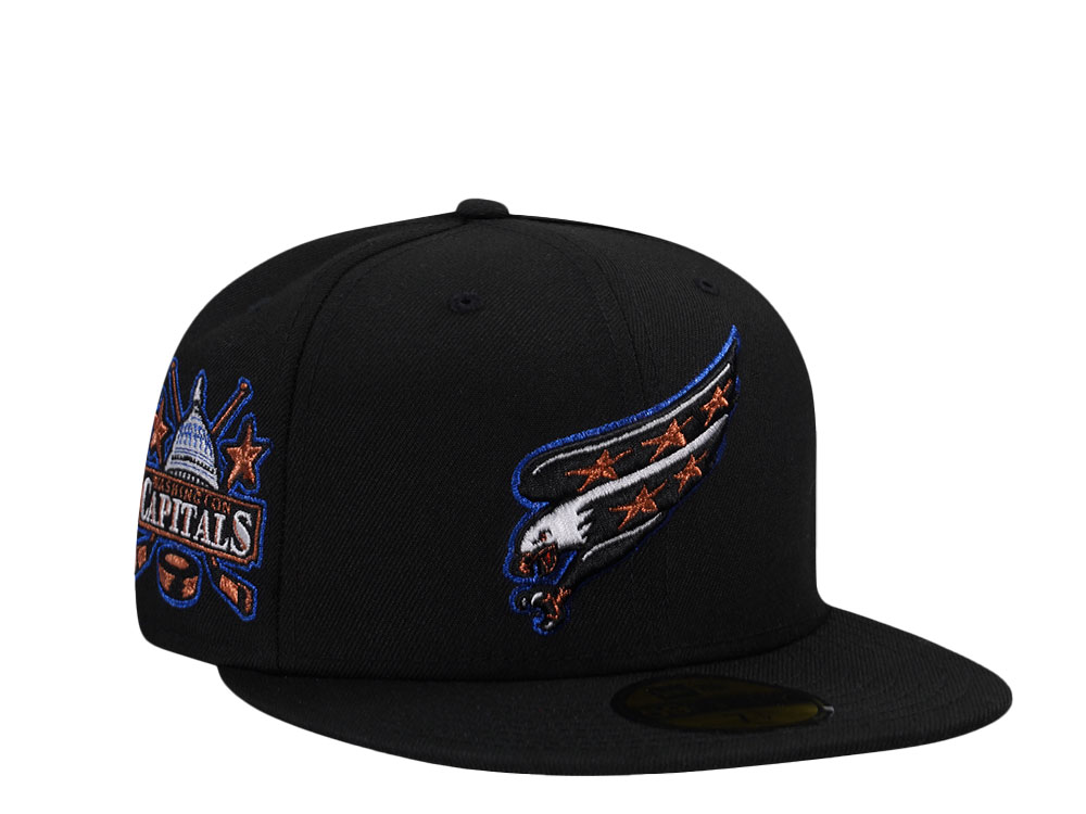 New Era Washington Capitals Screaming Eagle Black Prime Edition 59Fifty Fitted Cap