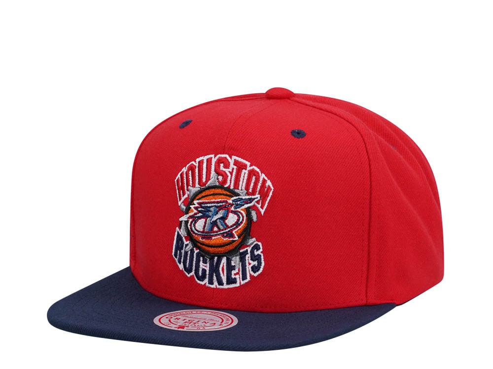 Mitchell & Ness Houston Rockets Breakthrough Two Tone Snapback Hat