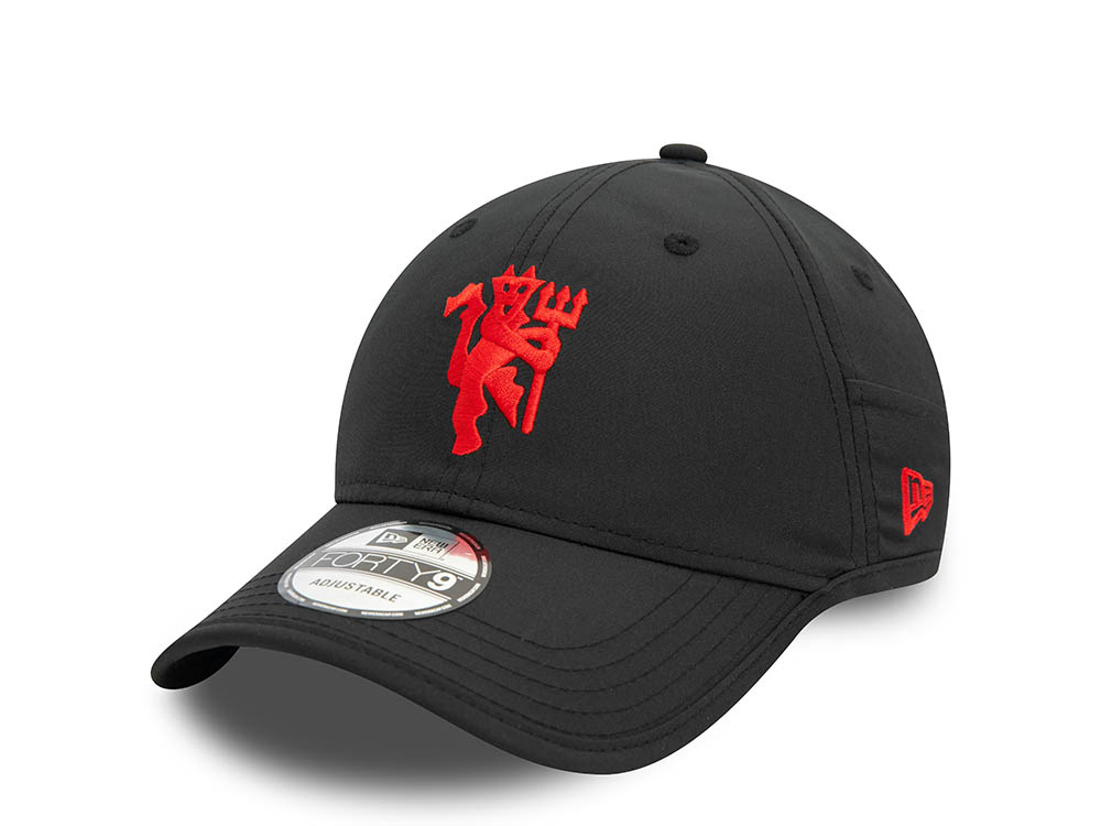 New Era Manchester United Black 9Forty Strapback Cap