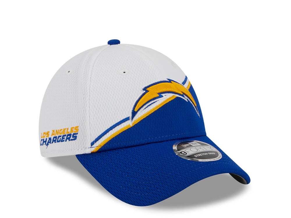 New Era Los Angeles Chargers NFL Sideline 2023 Blue White  9Forty Snapback Hat