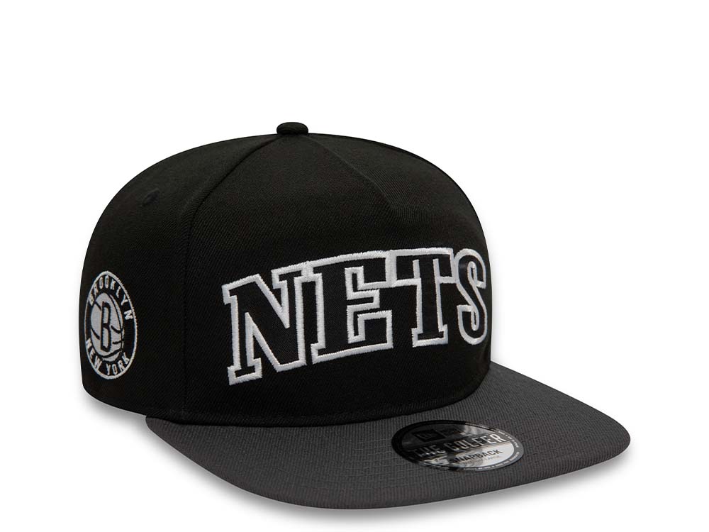 New Era Brooklyn Nets Two Tone A Frame Golfer Snapback Hat