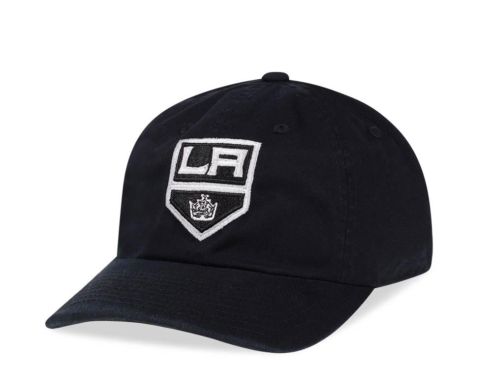 American Needle Los Angeles Kings Black Vintage Casual Strapback Hat