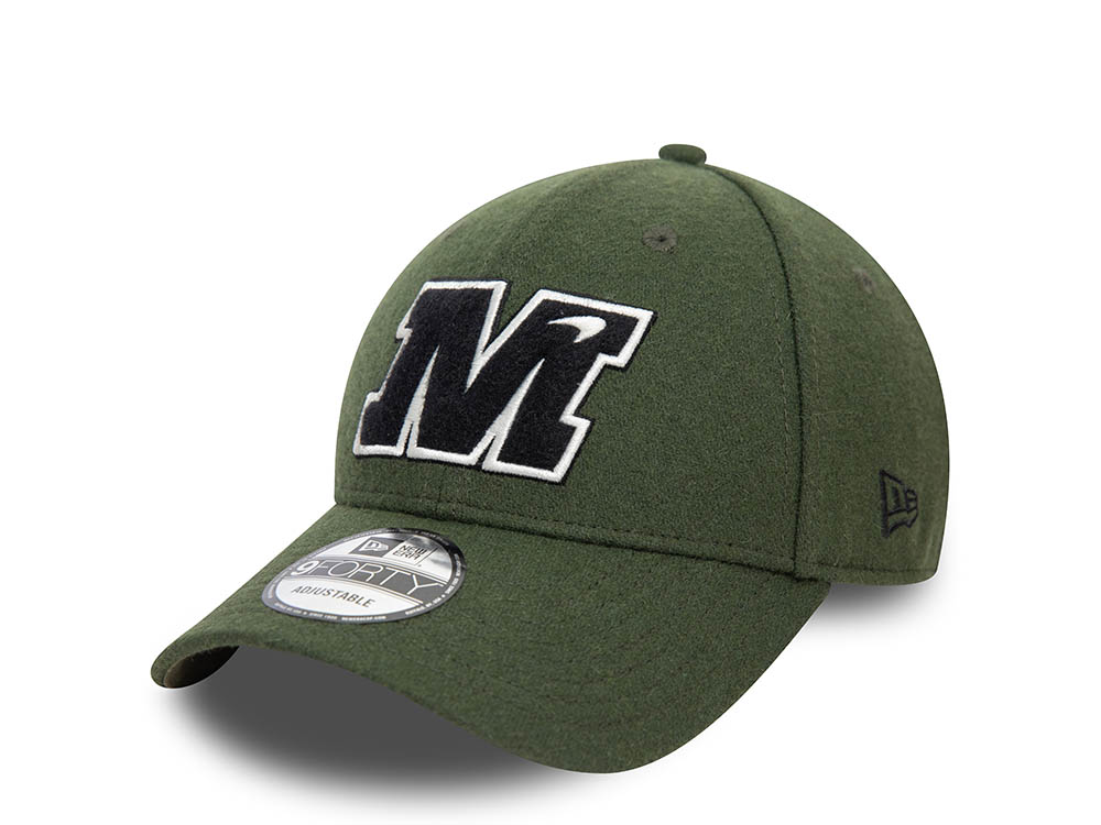 New Era McLaren Patch Olive 9Forty Strapback Hat