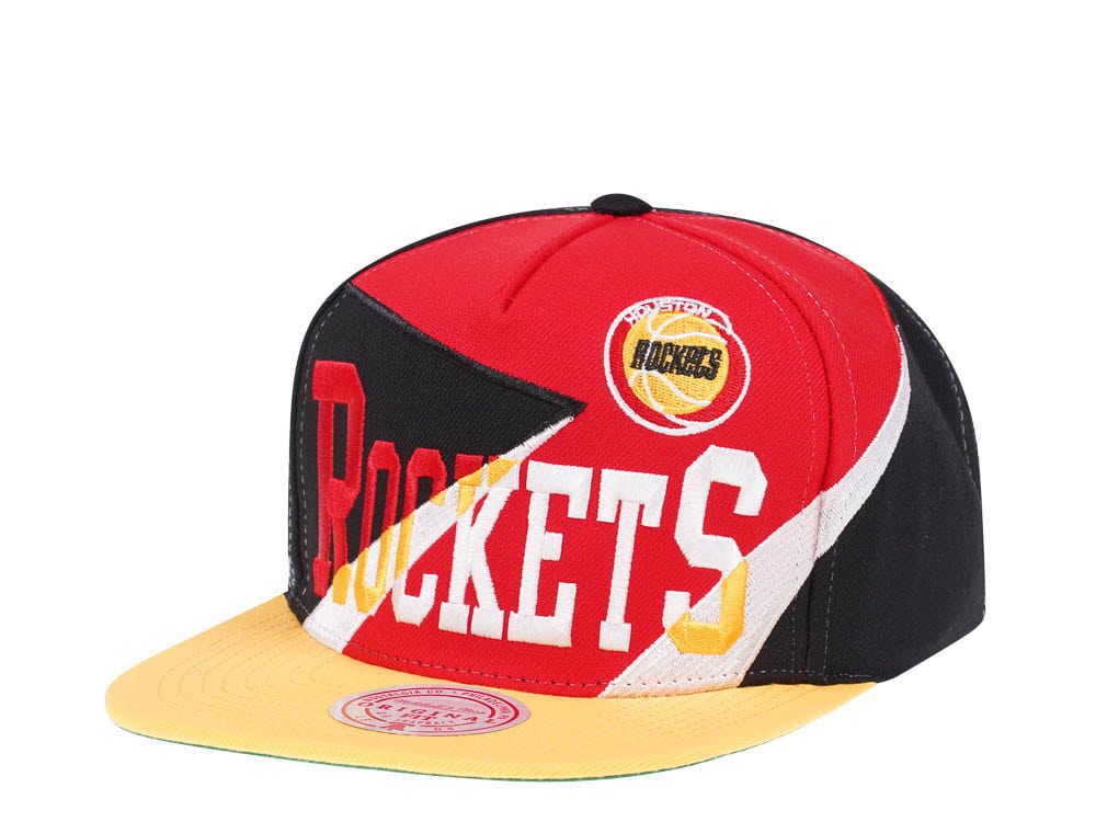 Mitchell & Ness Houston Rockets NBA Multiply Hardwood Classic Snapback Hat