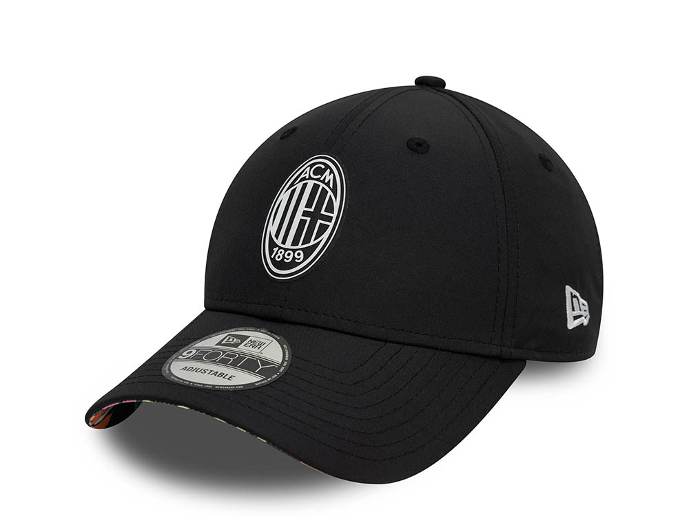 New Era Ac Milan Grafiti Edition Black 9Forty Strapback Cap