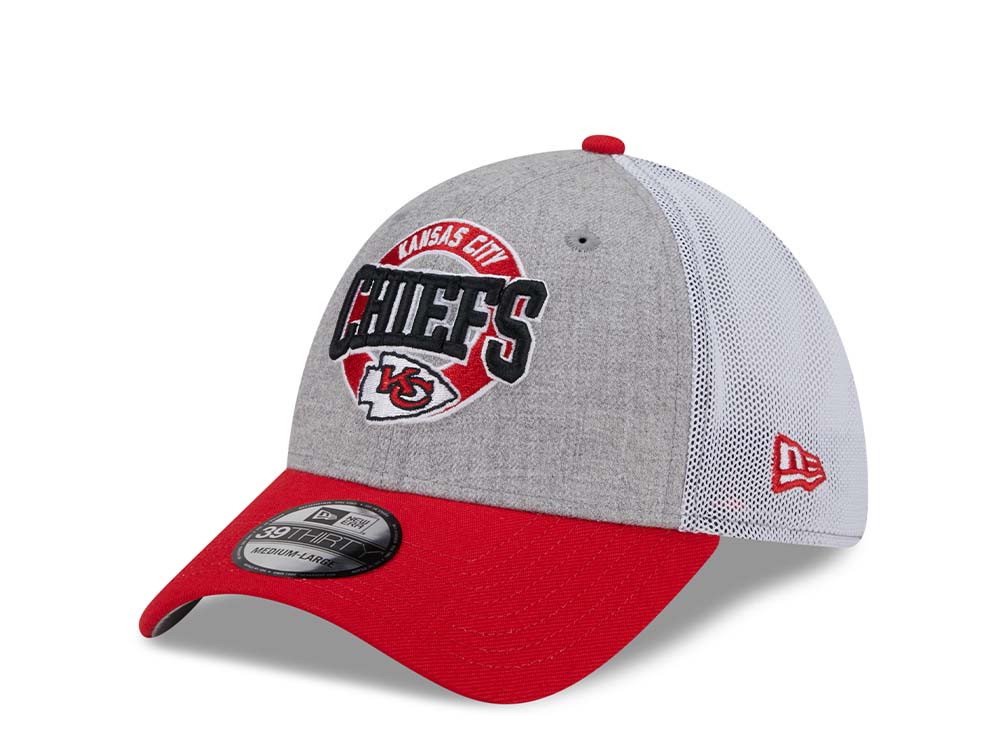 New Era Kansas City Chiefs Heather Trucker Two Tone Edition 39Thirty Stretch Hat