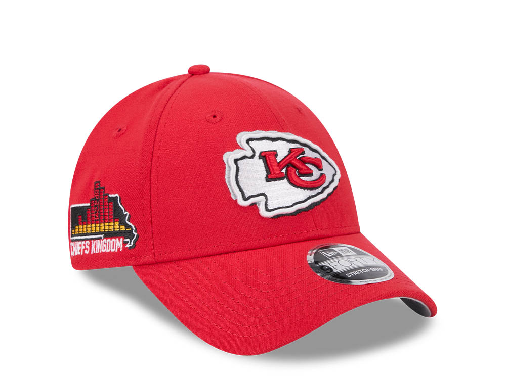 New Era Kansas City Chiefs NFL24 Draft 9Forty Stretch Snapback Hat