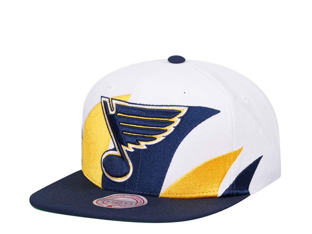 Mitchell & Ness St. Louis Blues Vintage Sharktooth Snapback Hat