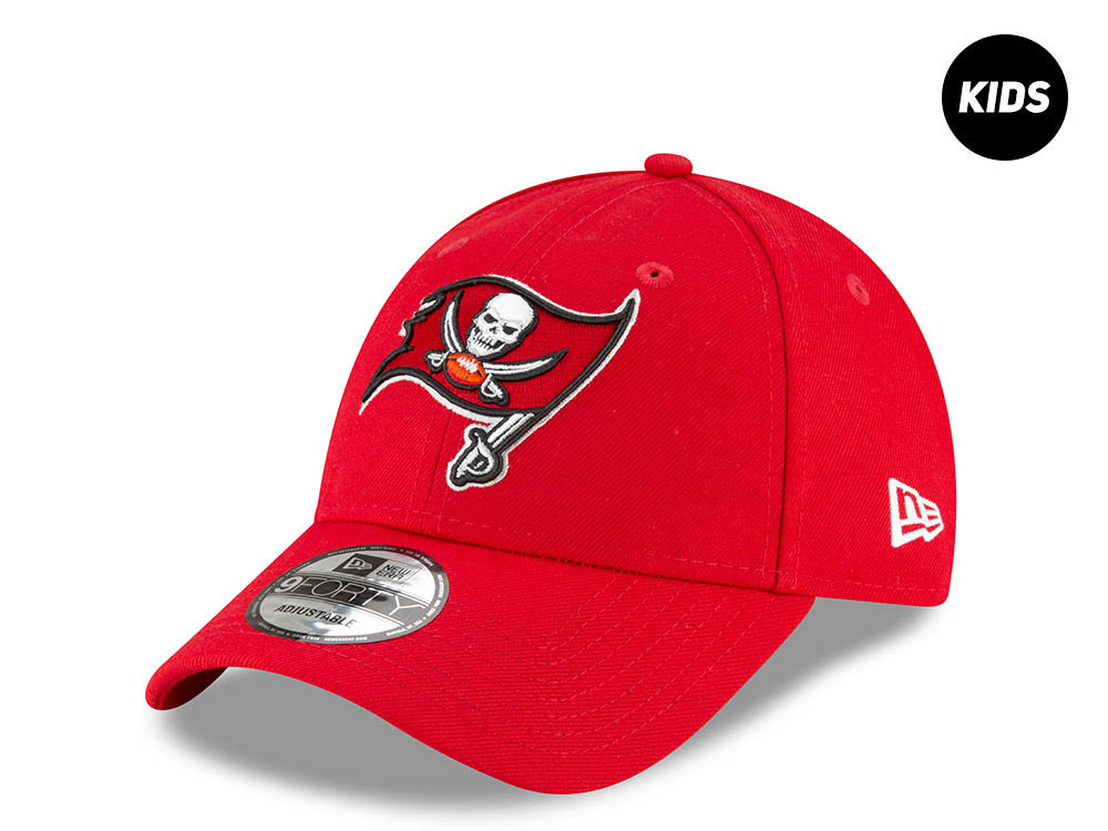 New Era Tampa Bay Buccaneers Red Kids 9Forty Strapback Cap