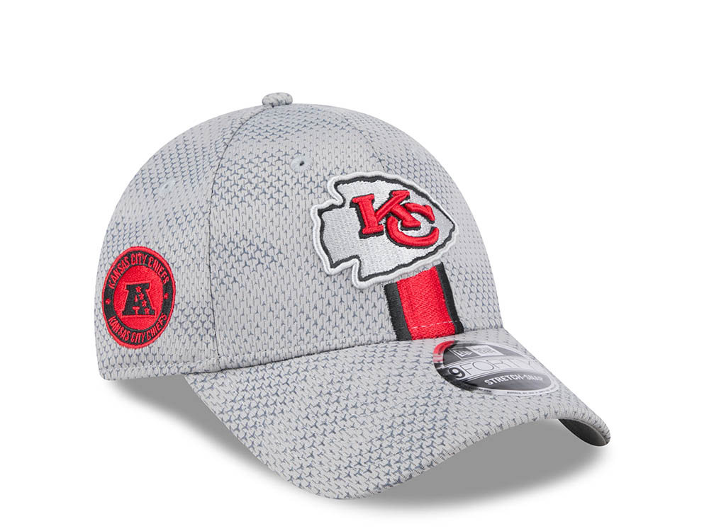 New Era Kansas City Chiefs Sideline 2024 9Forty Stretch Snapback Cap