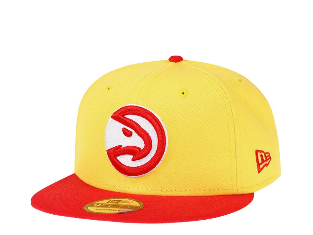 New Era Atlanta Hawks Two Tone Jersey Edition 9Fifty Snapback Hat