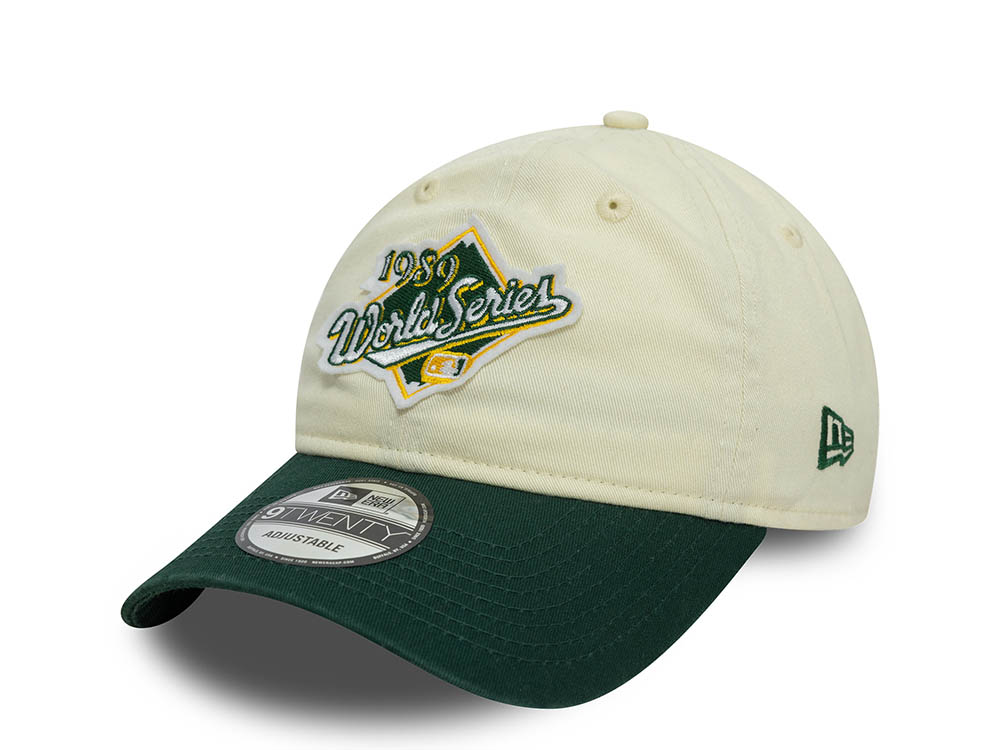 New Era Oakland Athletics World Series 1989 White 9Twenty Snapback Cap